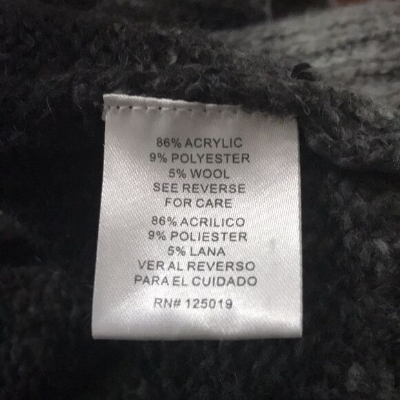 Joseph A Gray Ombré Stripe Long Line Cardigan Sz M - Picture 8 of 11